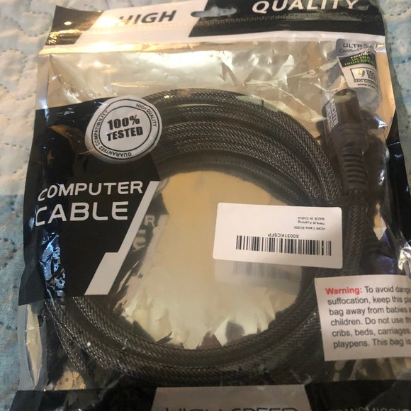 New in Package High Quality HDMI Computer Cable - Picture 1 of 2